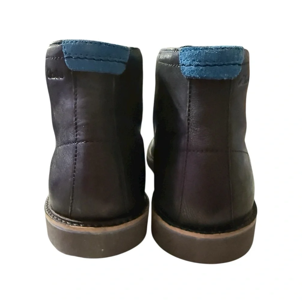 Clarks Black Leather Chukka Boots · Men’s Size 12